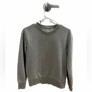 Grey unisex sweatshirt